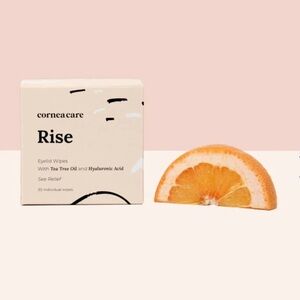 Cornea Care Rise Eyelid Wipes 15 Count NEW